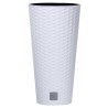 Vaso per Fiori Piante Rato Tubus | Rotondo | Decorativo | in Plastica | da Interno Esterno | Design Moderno