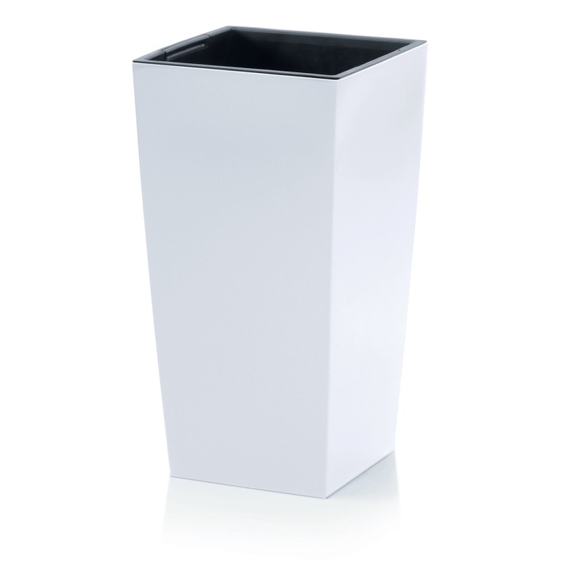 Vaso per Fiori Piante Urbi Square | Quadrato | Decorativo | in Plastica | da Interno Esterno | Design Moderno