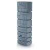 Serbatoio per Acqua Piovana Tower Stone | 4 Punti di Attacco | 2 Fori Filettati | Rubinetto Incluso | Cisterna da Giardino | Design Moderno