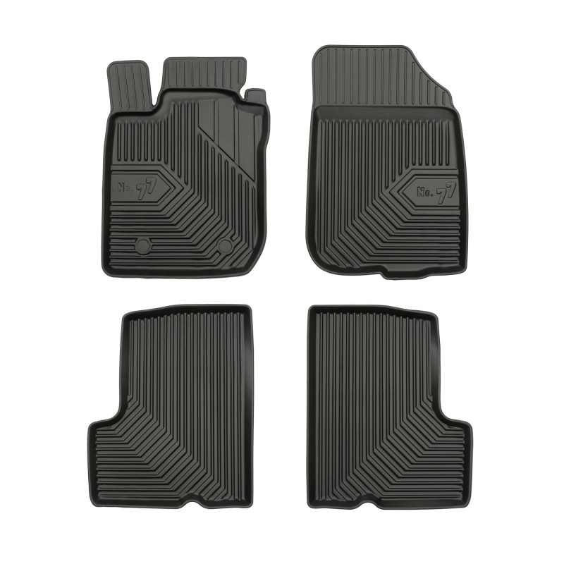 Tappetini compatibili con Dacia Duster I 2010-2013, su misura in Gomma TPE