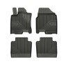 Tappetini compatibili con Nissan Qashqai+2 I 2006-2013, su misura in Gomma TPE
