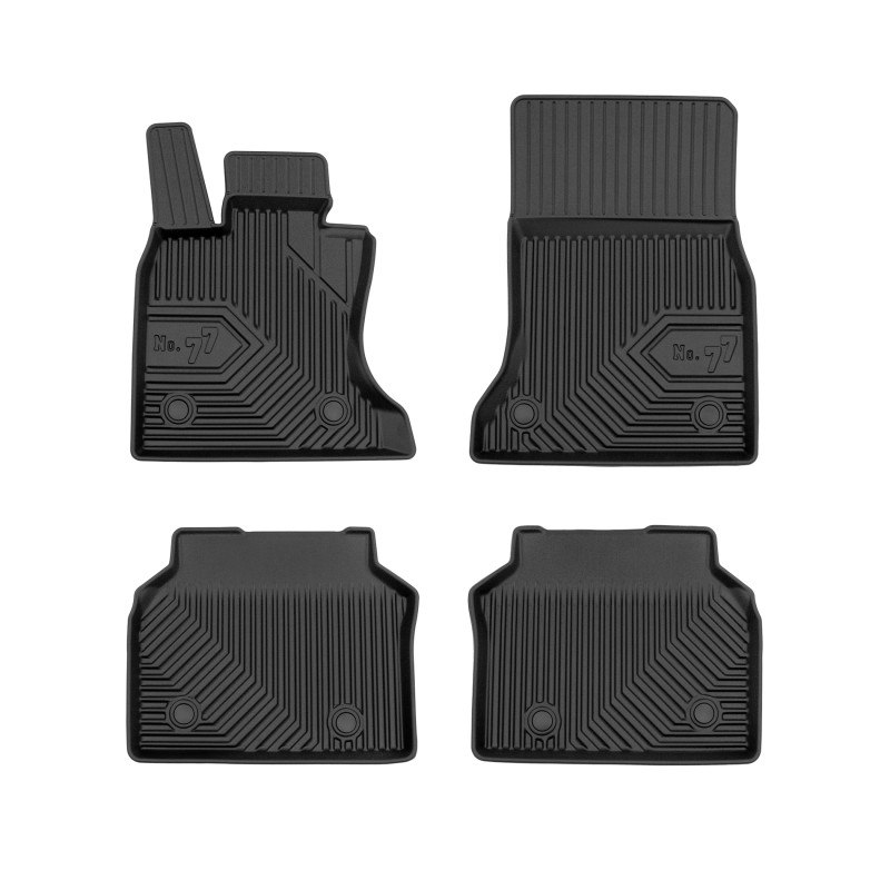Tappetini compatibili con BMW Serie 5 Gran Turismo F07 2009-2017, su misura in Gomma TPE
