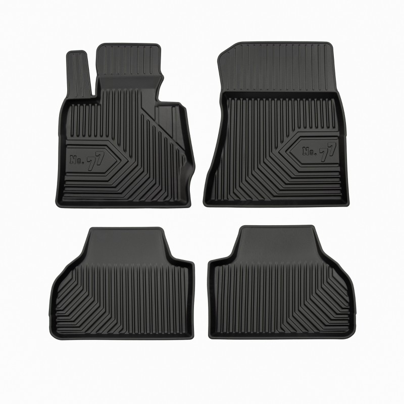 Tappetini compatibili con BMW X4 F26 2014-2018, su misura in Gomma TPE