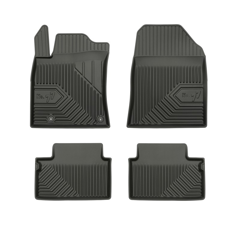 Tappetini compatibili con Kia XCeed dal 2019 in poi, su misura in Gomma TPE