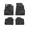Tappetini compatibili con Nissan Micra K14 2016-2022, su misura in Gomma TPE