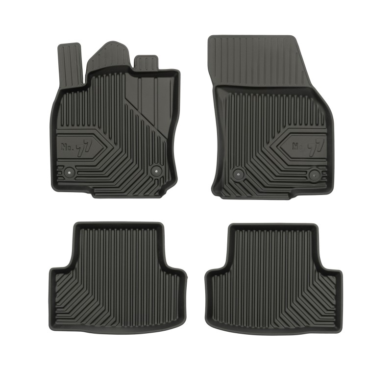 Tappetini compatibili con SEAT Ateca dal 2016 in poi, su misura in Gomma TPE