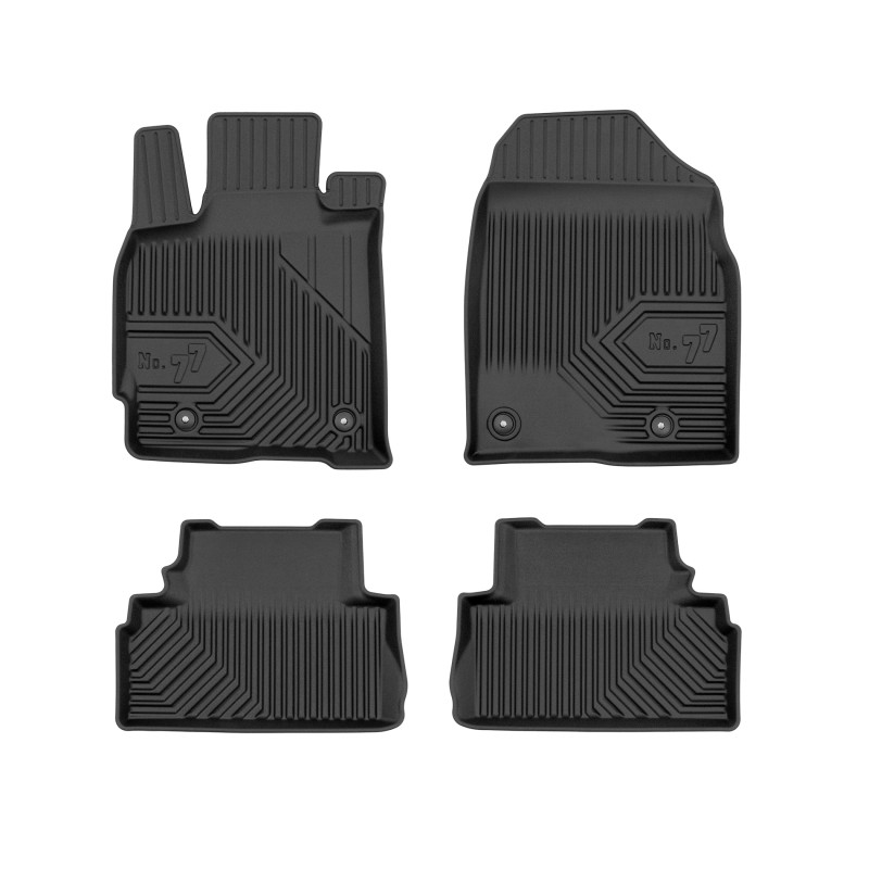 Tappetini compatibili con Mazda CX-7 2006-2012, su misura in Gomma TPE