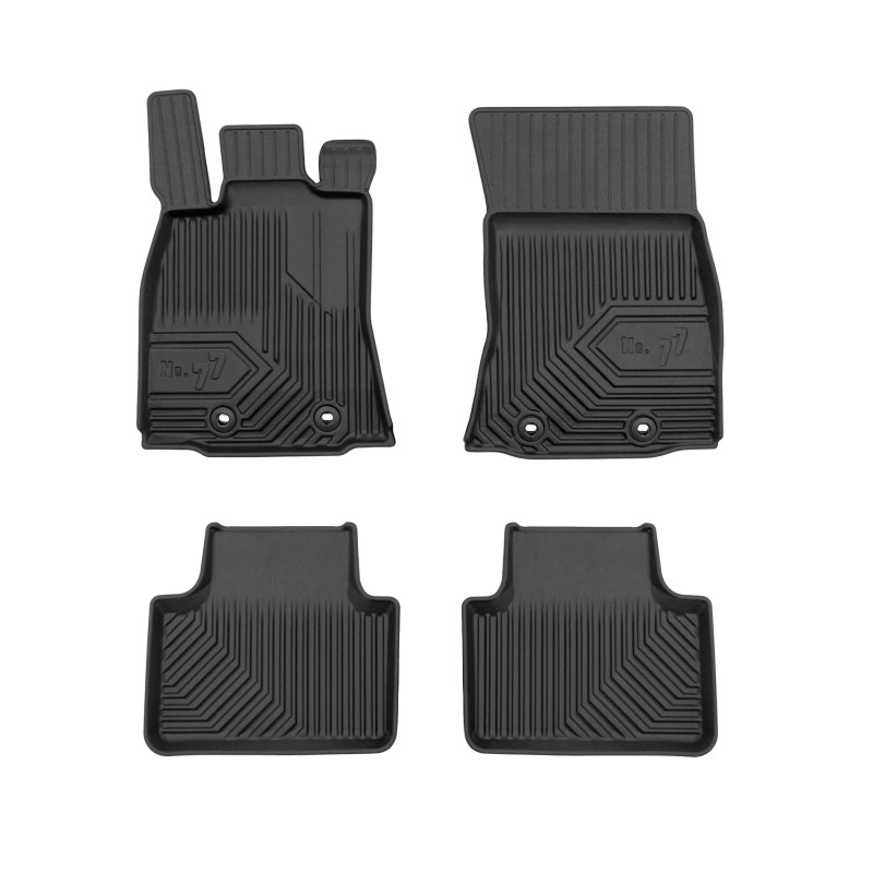Tappetini compatibili con Jaguar XJ VIII 2009-2015, su misura in Gomma TPE