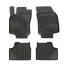 Tappetini compatibili con Opel Astra H 2004-2014, su misura in Gomma TPE