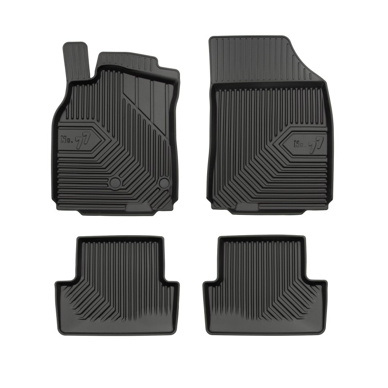 Tappetini compatibili con Renault Megane III 2008-2016, su misura in Gomma TPE