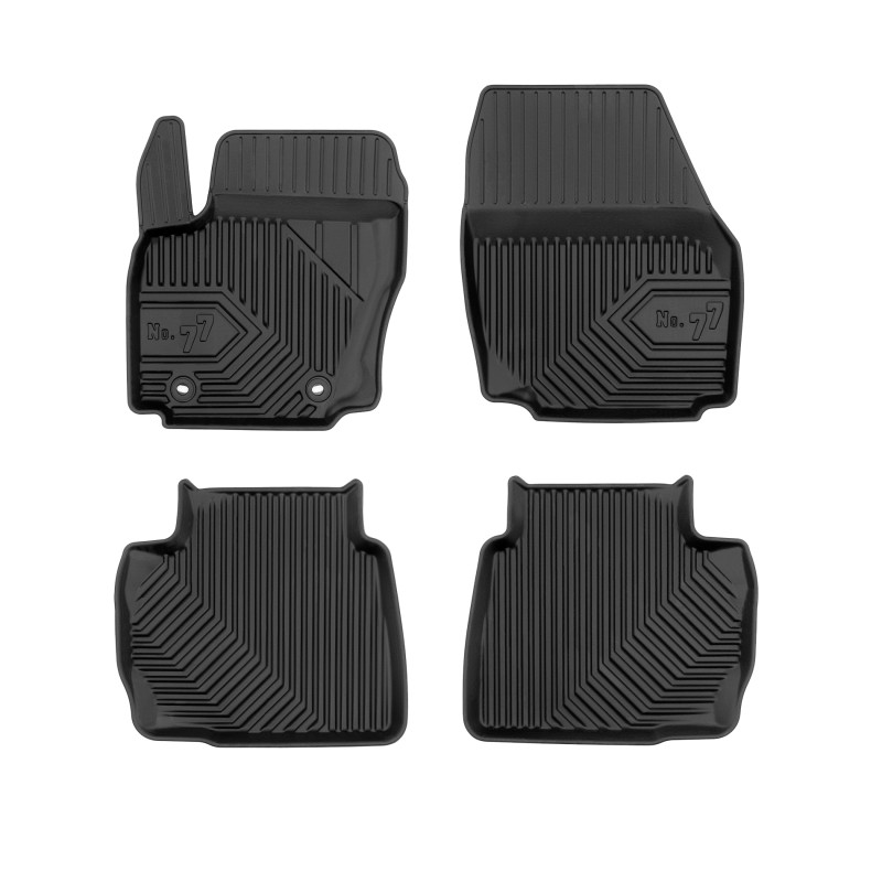 Tappetini compatibili con Ford Mondeo IV 2007-2014, su misura in Gomma TPE