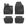 Tappetini compatibili con Ford Fiesta VI 2008-2017, su misura in Gomma TPE
