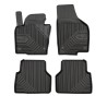 Tappetini compatibili con Volkswagen Tiguan I 2007-2016, su misura in Gomma TPE