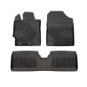 Tappetini compatibili con Toyota Yaris III 2011-2020, su misura in Gomma TPE