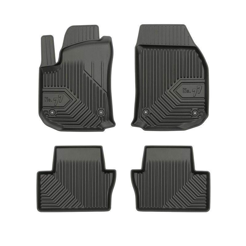 Tappetini compatibili con Opel Zafira B 2005-2014, su misura in Gomma TPE