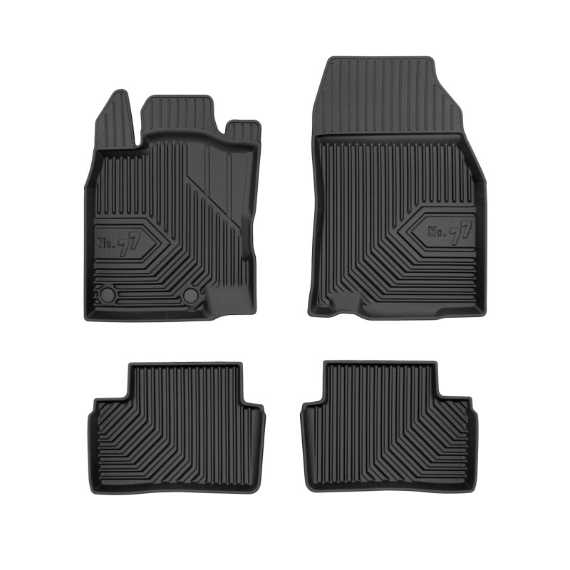 Tappetini compatibili con Renault Kadjar 2015-2022, su misura in Gomma TPE