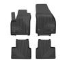 Tappetini compatibili con Opel Meriva B 2010-2017, su misura in Gomma TPE
