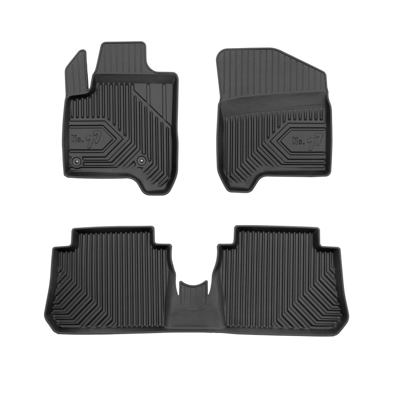 Tappetini compatibili con Citroën C3 I Picasso 2008-2017, su misura in Gomma TPE
