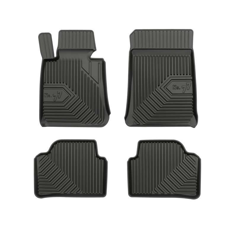 Tappetini compatibili con BMW Serie 3 E92 2006-2012, su misura in Gomma TPE