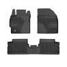 Tappetini compatibili con Toyota Corolla X 2006-2013, su misura in Gomma TPE
