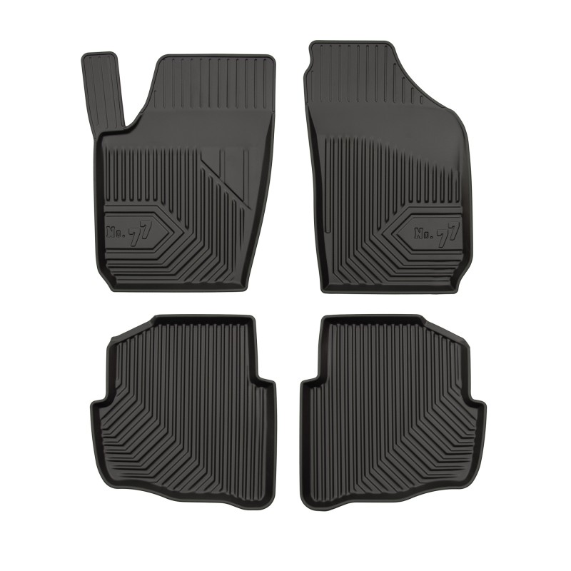 Tappetini compatibili con Skoda Fabia I 1999-2008, su misura in Gomma TPE
