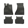 Tappetini compatibili con Audi A4 B8 2007-2015, su misura in Gomma TPE