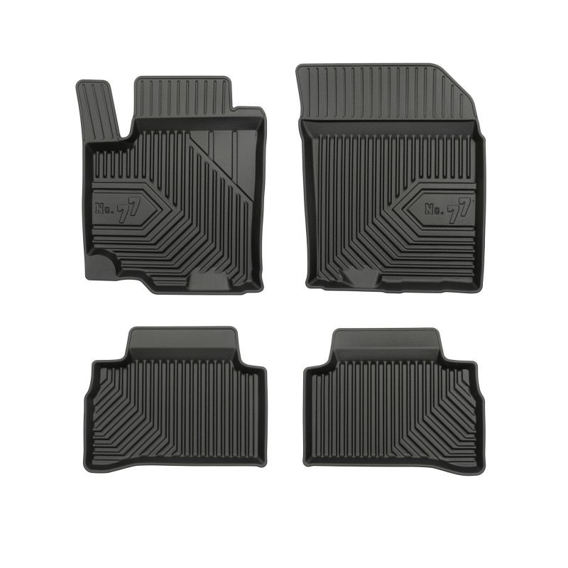 Tappetini compatibili con Suzuki Vitara IV 2015-2018, su misura in Gomma TPE