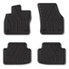 Tappetini compatibili con Volkswagen Tiguan II dal 2015 in poi, su misura in Gomma TPE