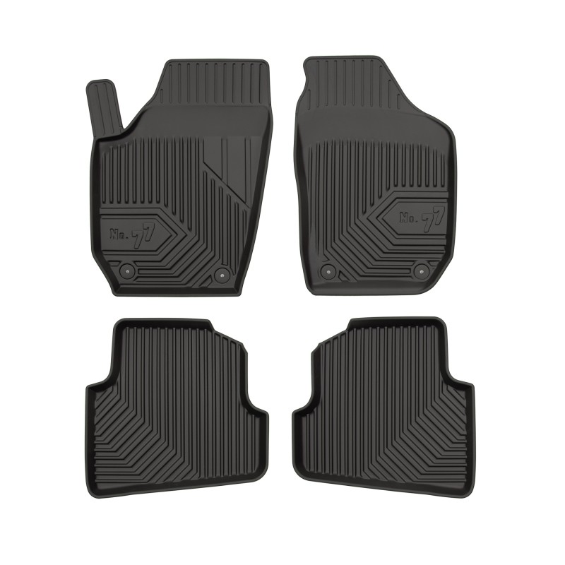 Tappetini compatibili con SEAT Cordoba II 2002-2009, su misura in Gomma TPE