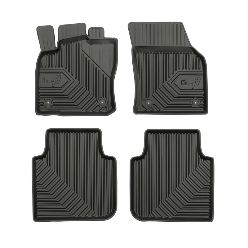 Tappetini compatibili con SEAT Tarraco 2018-2024, su misura in Gomma TPE