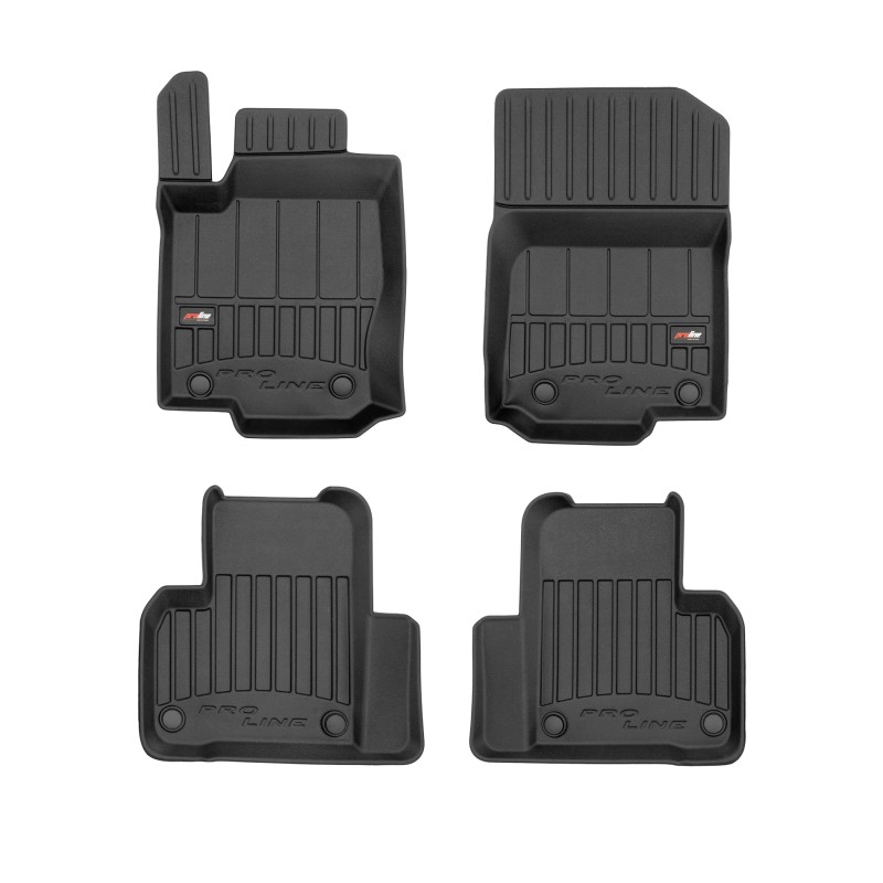 Tappetini compatibili con Mercedes-Benz Classe M W166 2011-2015, su misura in Gomma TPE