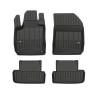 Tappetini compatibili con Peugeot 308 II 2013-2021, su misura in Gomma TPE