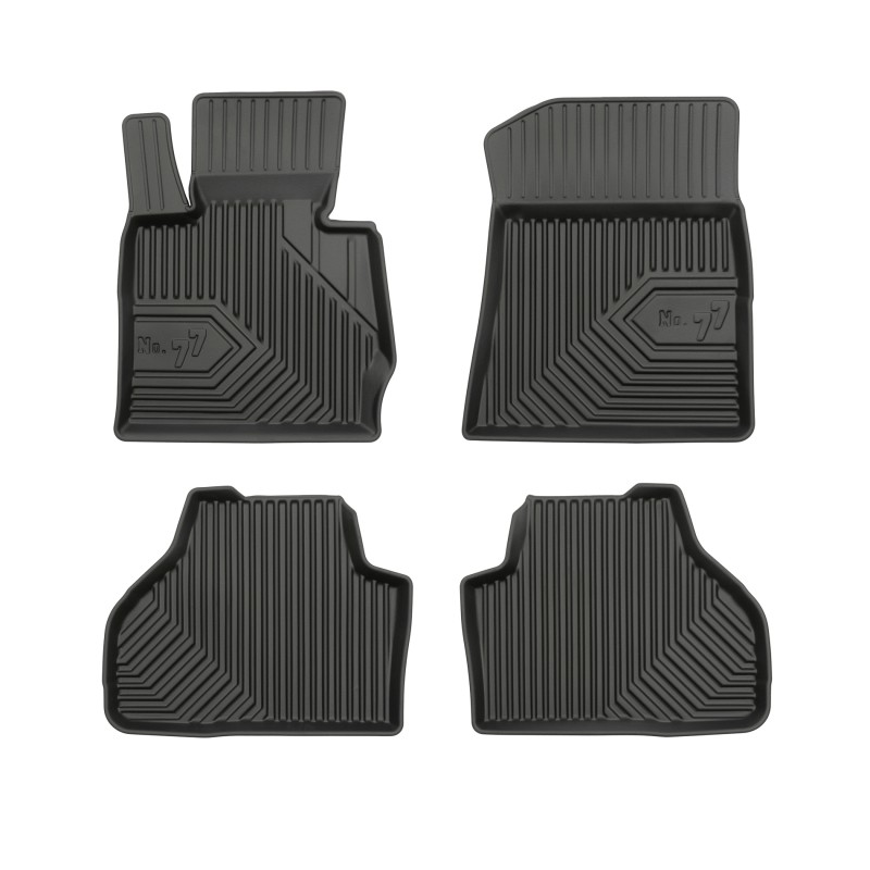 Tappetini compatibili con BMW X3 F25 2010-2017, su misura in Gomma TPE