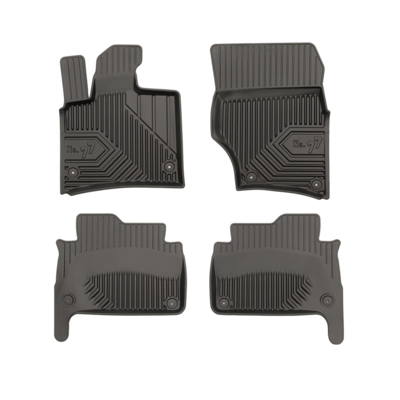 Tappetini compatibili con Audi Q7 I 2005-2015, su misura in Gomma TPE