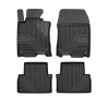 Tappetini compatibili con Honda Accord VIII 2008-2015, su misura in Gomma TPE