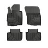 Tappetini compatibili con Citroën C4 Aircross 2012-2017, su misura in Gomma TPE