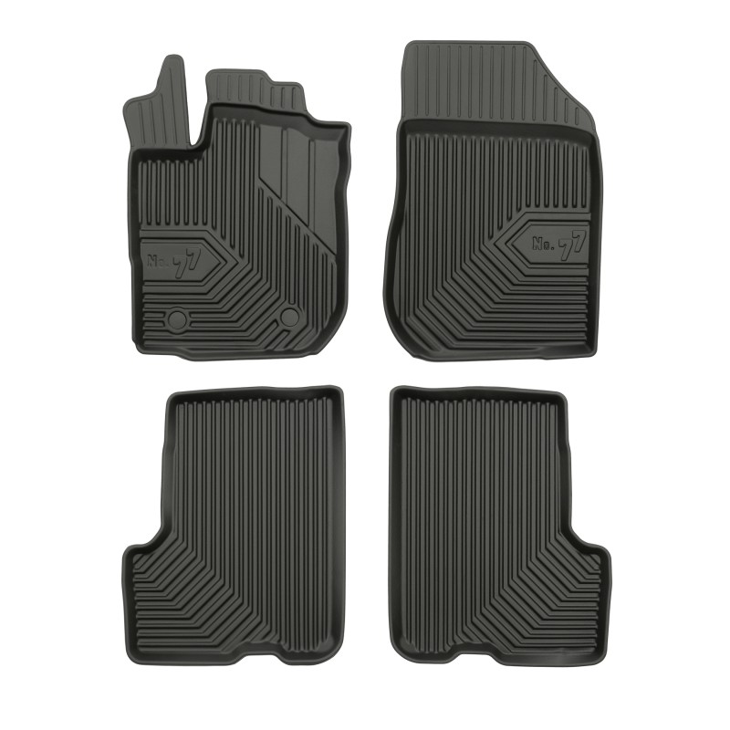 Tappetini compatibili con Dacia Logan MCV I 2006-2013, su misura in Gomma TPE