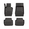Tappetini compatibili con BMW Serie 3 E46 1998-2005, su misura in Gomma TPE
