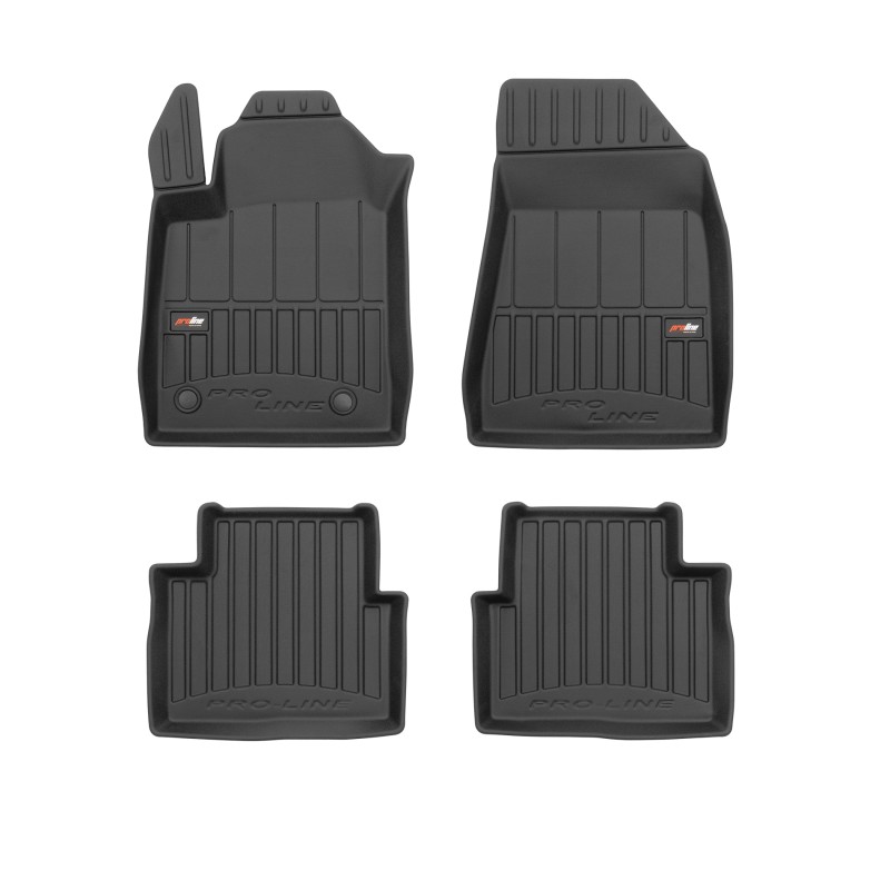 Tappetini compatibili con Alfa Romeo Giulietta 2010-2020, su misura in Gomma TPE