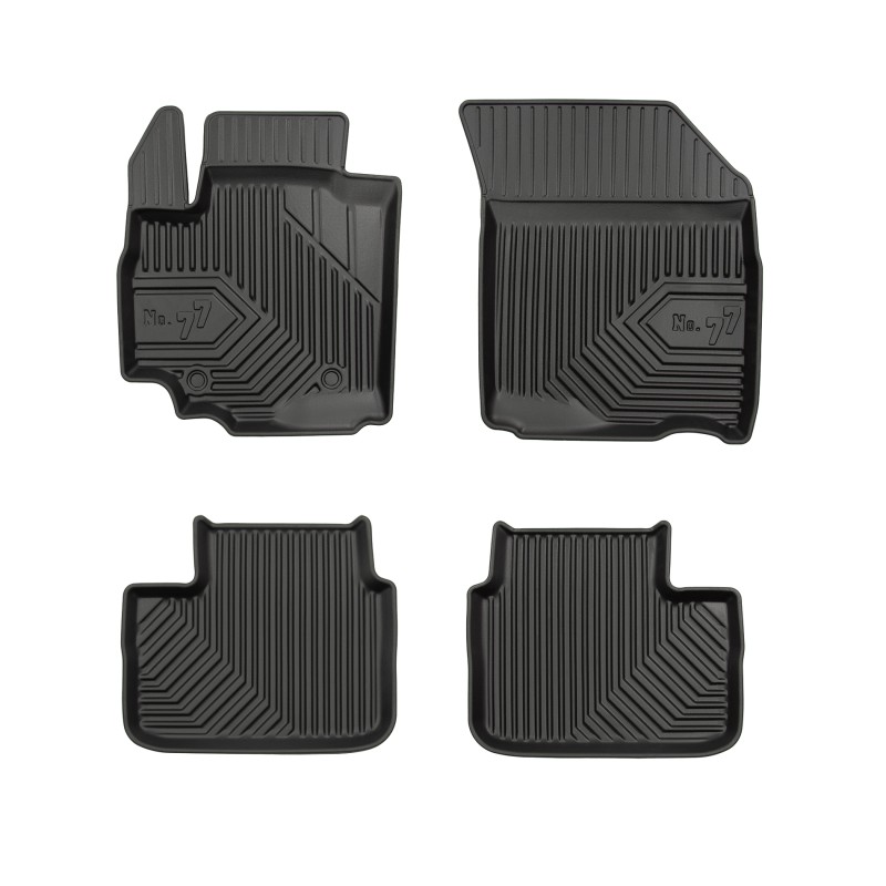 Tappetini compatibili con Fiat Sedici 2005-2014, su misura in Gomma TPE