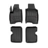 Tappetini compatibili con Fiat Panda III dal 2011 in poi, su misura in Gomma TPE