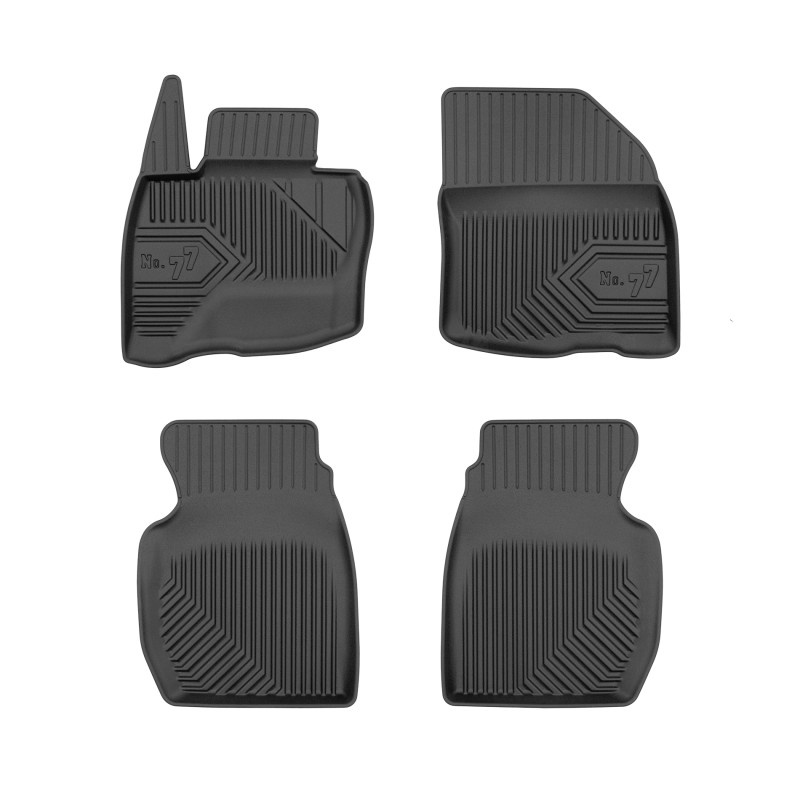 Tappetini compatibili con Honda Civic VIII 2006-2011, su misura in Gomma TPE