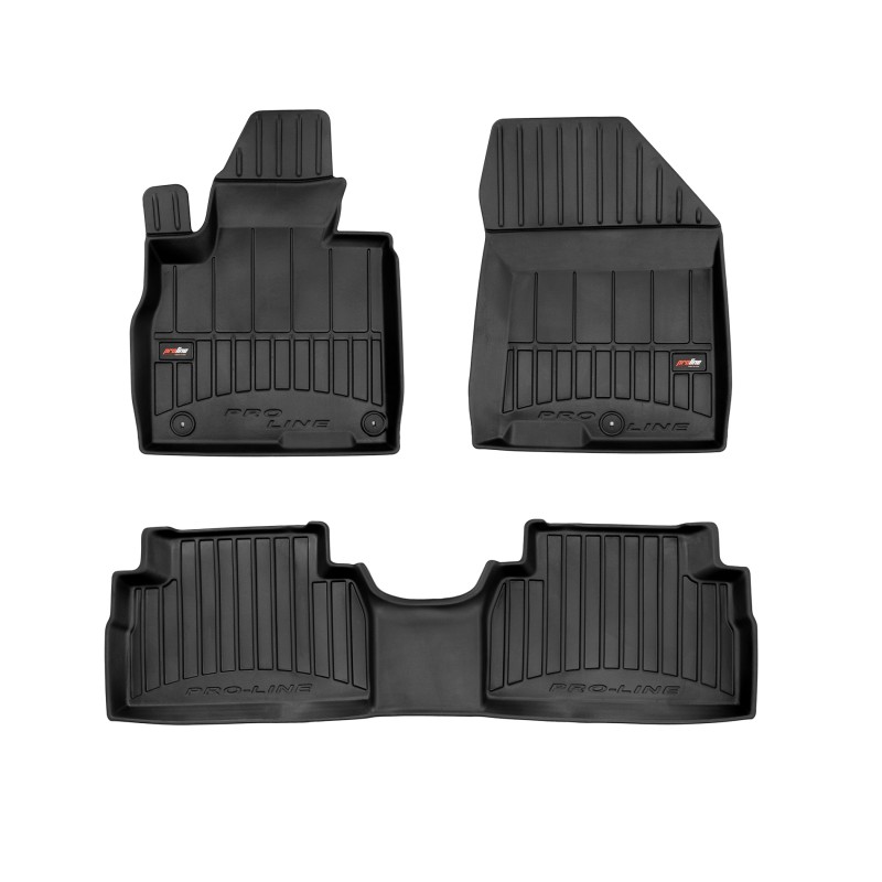 Tappetini compatibili con Hyundai Santa Fe IV 2018-2023, su misura in Gomma TPE