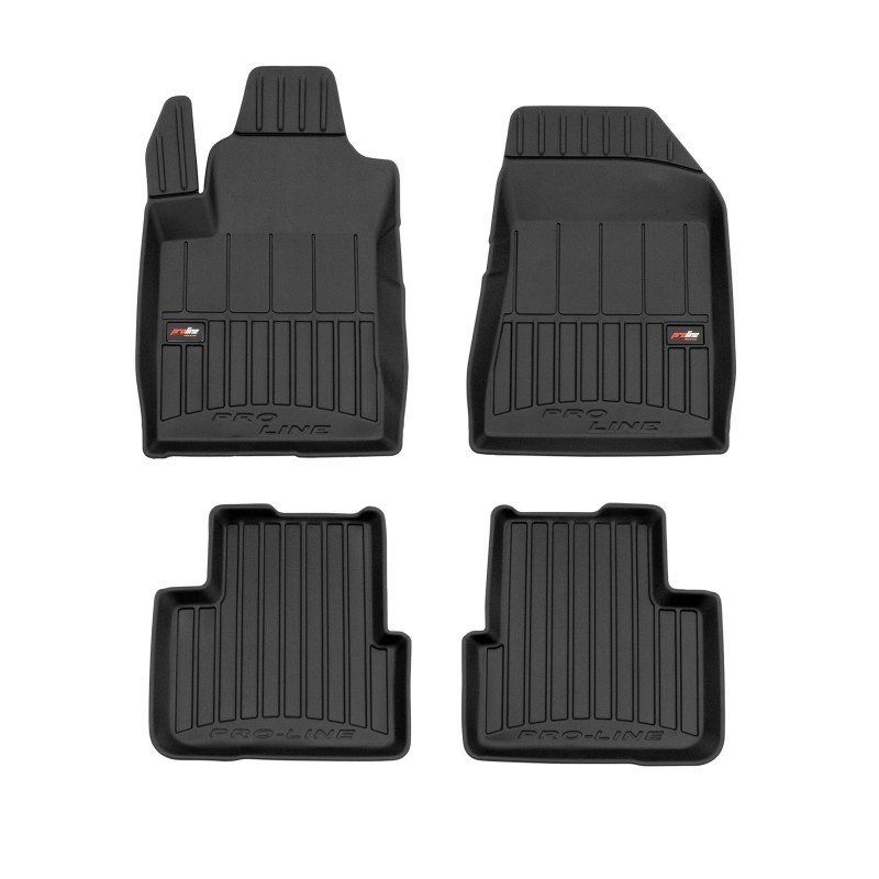 Tappetini compatibili con Lancia Delta III 2008-2014, su misura in Gomma TPE