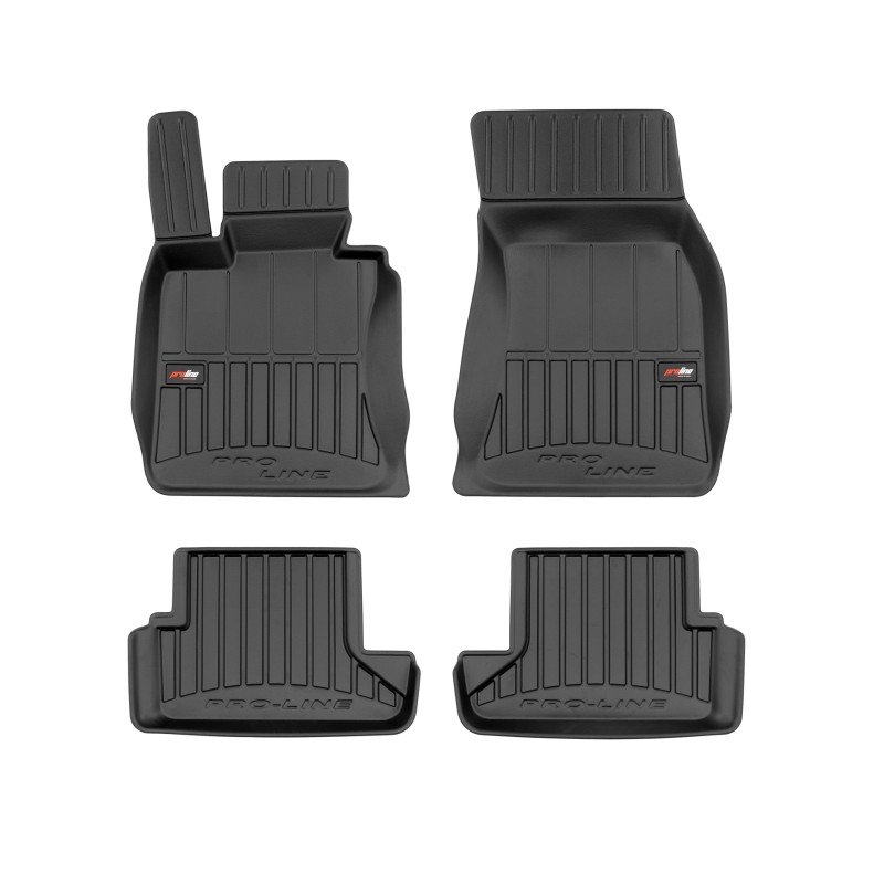Tappetini compatibili con BMW Serie 6 E64 2003-2010, su misura in Gomma TPE
