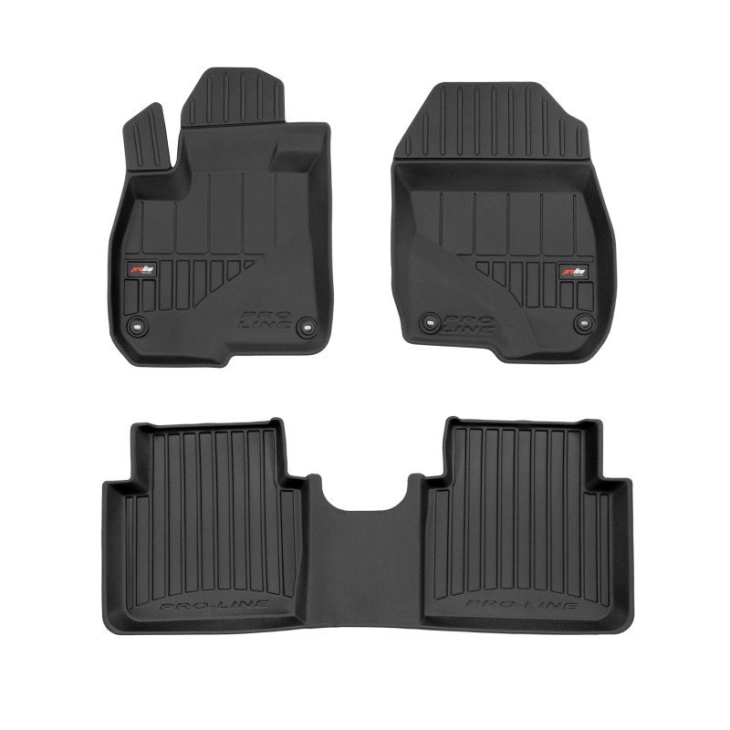 Tappetini compatibili con Honda CR-V V 2016-2023, su misura in Gomma TPE
