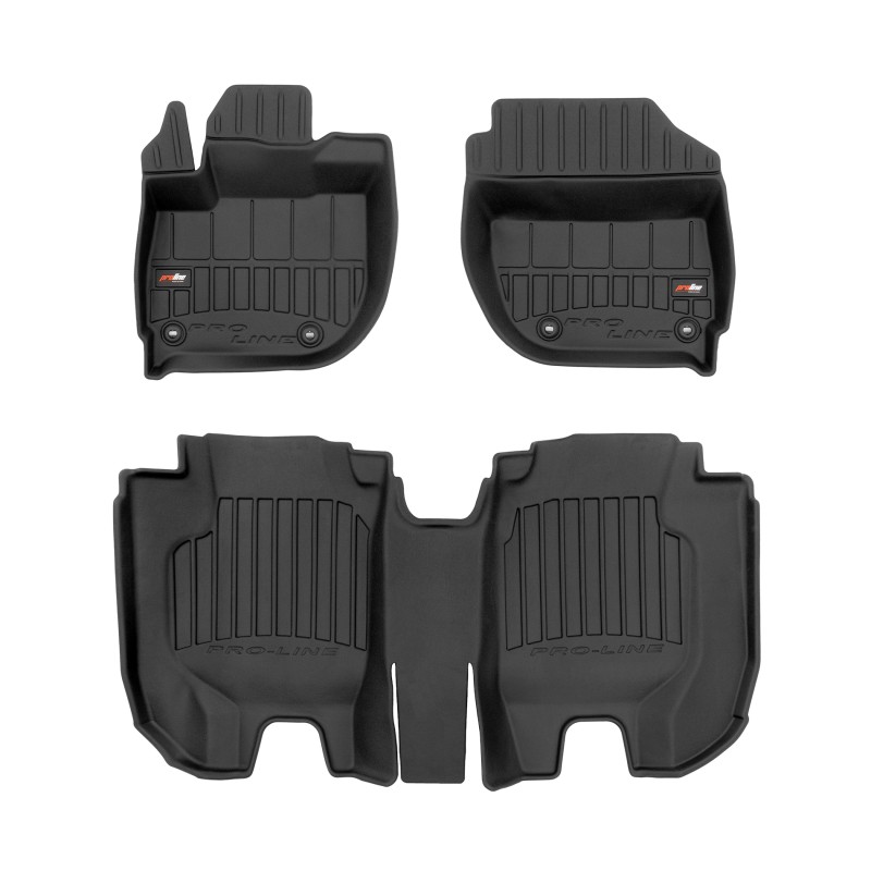 Tappetini compatibili con Honda HR-V II 2013-2021, su misura in Gomma TPE