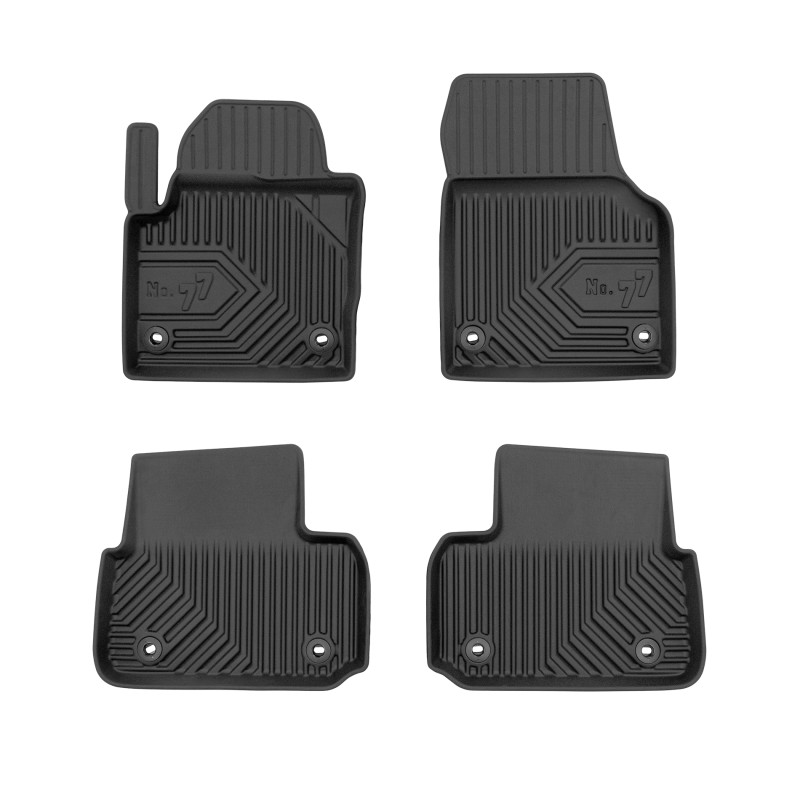 Tappetini compatibili con Land Rover Discovery Sport 2014-2019, su misura in Gomma TPE