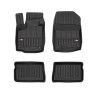 Tappetini compatibili con Renault Twingo II 2007-2014, su misura in Gomma TPE
