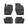 Tappetini compatibili con Peugeot 307 2001-2008, su misura in Gomma TPE